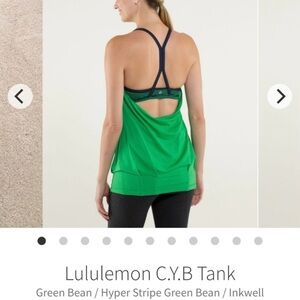 Lululemon C.Y.B. Tank Size 6